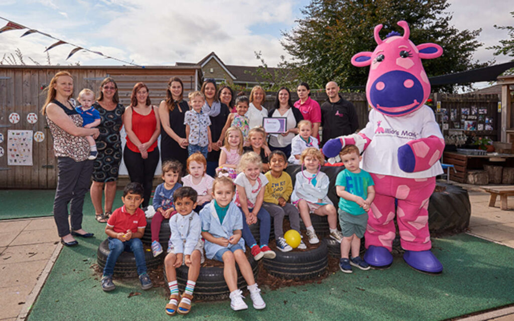 National charities celebrate 300th nursery to receive Millie’s Mark