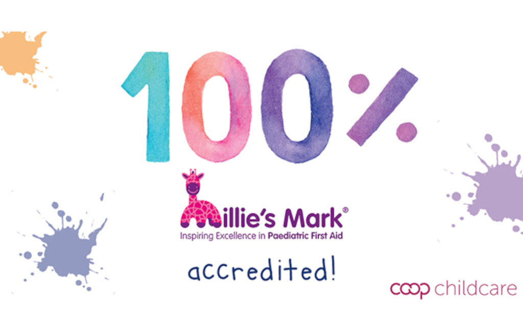 Co-op Childcare blog: We are 100% Millie’s Mark accredited!