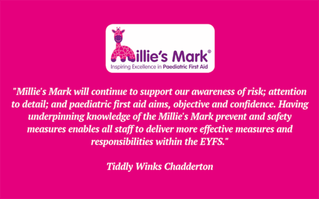 Awarded setting: Tiddly Winks Chadderton