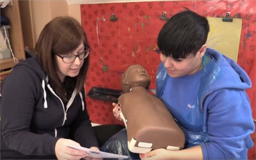 Exceeding requirements for paediatric first aid