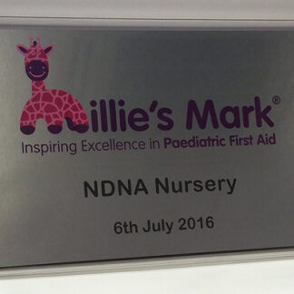 Millie's Mark Wall Plaque