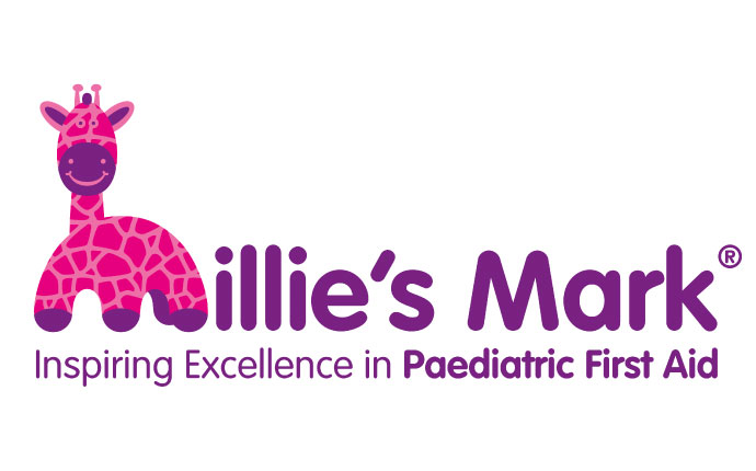 Millie's Mark logo Millie's Mark logo