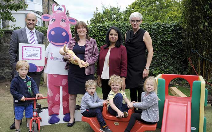 Millie's Mark Scotland launch at The Orchard Nursery Millie's Mark Scotland launch at The Orchard Nursery