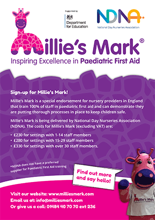 Millie's Mark flyer