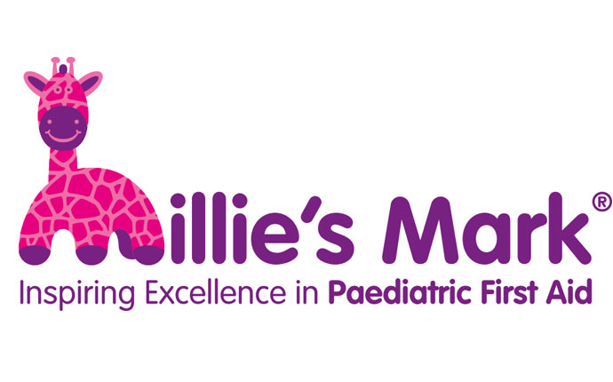 Millie's Mark logo Millie's Mark logo